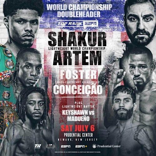 Post Fight Media Scrum with Shakur Stevenson and more for 7/6/2024