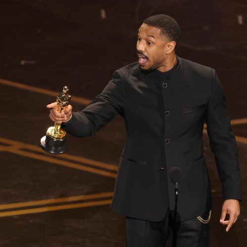 “Got It Out The Mud” Michael B Jordan Wins The Oscars