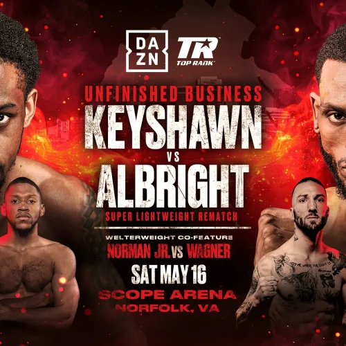 “Big Business” Keyshawn Davis vs Nahir Albright 2 Preview